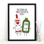 'Together In Spirits' Personalised Friendship Print, thumbnail 2 of 5