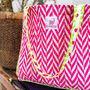 Handmade Neon Pink Tote Bag, thumbnail 1 of 7