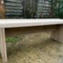 Oak Hallway Or Dining Room Bench, thumbnail 8 of 12