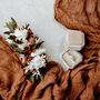 Soleil Rust Hydrangea Dried Flower Wedding Headpiece, thumbnail 3 of 4