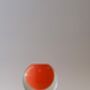 Murano Colored Glass Sphere Sculpture – Deep Plum, thumbnail 4 of 4