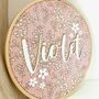 Liberty London Personalised Embroidery Hoop, thumbnail 3 of 6