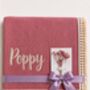 Personalised Baby Blanket 120x100cm 100% Cotton Muslin Newborn, thumbnail 10 of 12