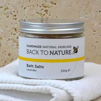 Lavender Aromatherapy Bath Salts Gift Set, 2 of 7