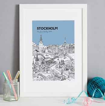 Personalised Stockholm Print, 6 of 10