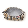 Serendipity Cotton Cosmetic Case Leopard, thumbnail 2 of 3