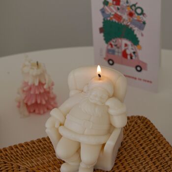 Santa Christmas Candle, 4 of 4