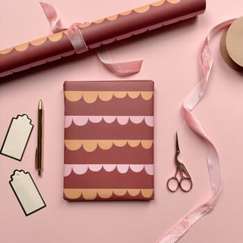 Luxury Scallop Pattern Wrapping Paper, 8 of 9