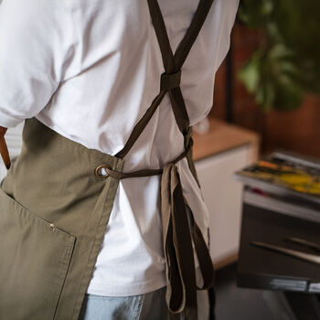 Personalised Posh Gardening Apron, 5 of 5