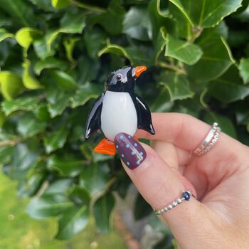 Hand Blown Little Glass Penguin, 4 of 5