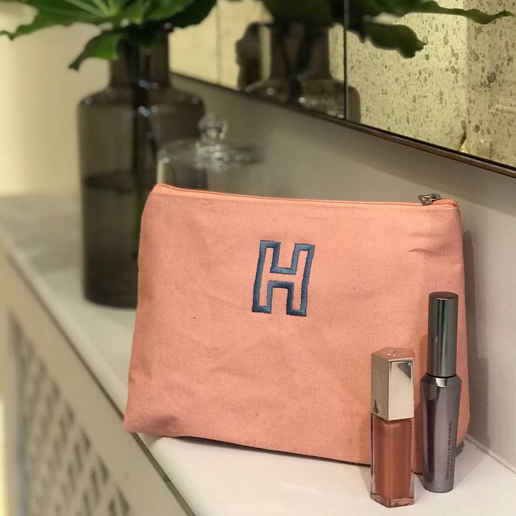 Personalised Toiletry Bag By Big Stitch