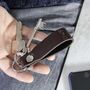 Handmade Leather Loop Keyring For Him, thumbnail 2 of 6