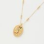 Fable Libra Zodiac Necklace, thumbnail 1 of 6