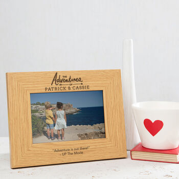 Personalised 'The Adventures Of..' Photo Frame, 2 of 9