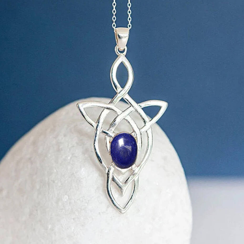 Celtic Mother's Knot Necklace – Celtic Crystal Design Jewelry