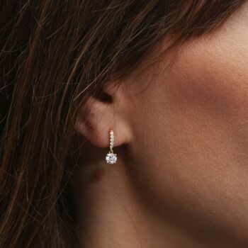 Created Brilliance Anita Lab Grown Diamond Earrings, 5 of 10