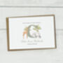 Personalised Animal New Baby Card, thumbnail 3 of 3