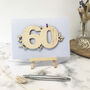 Personalised 60th Birthday Card With Butterflies, thumbnail 2 of 11