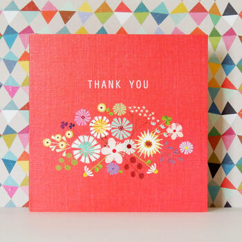 Flower Thank You Card, 3 of 5
