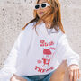 Break The Ice Women's Hoodie With Slush Drink Graphic, thumbnail 3 of 4