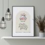 Personalised Wedding Print Love Never Fails Two, thumbnail 6 of 9