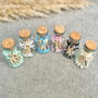 Colourful Cotton Buds In Glass Jar With Cork Lid, thumbnail 8 of 10