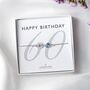 60th Birthday Bracelet – Birthstone And Initial Gift For Her, thumbnail 1 of 7