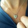 Personalised Padlock Heart Necklace, thumbnail 3 of 11