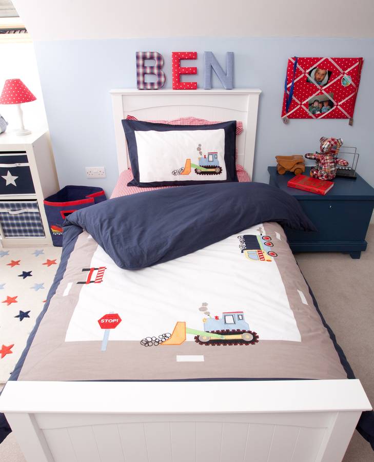 Trucks And Diggers Duvet Set By Babyface
