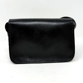 Noah Crossbody Wallet Bag Mini Shoulder Bag In Black, 8 of 8