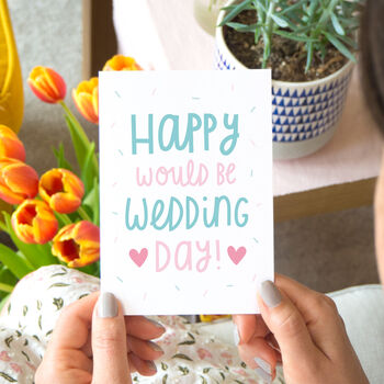 Would Be Wedding Day Card, 2 of 8