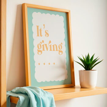 It's Giving… Print, 2 of 8