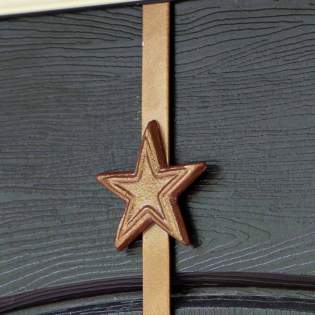 copper christmas door wreath hanger by dibor