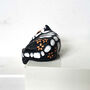 Day Of The Dead Tiger Cub With Orange And Gold Flowers, thumbnail 4 of 7