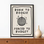 'Born To Boogie' Print, thumbnail 3 of 5
