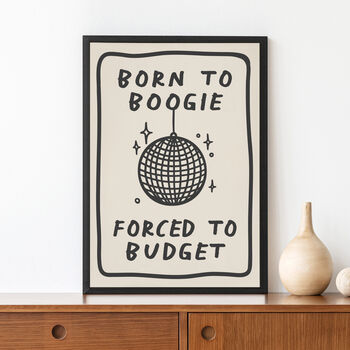 'Born To Boogie' Print, 3 of 5