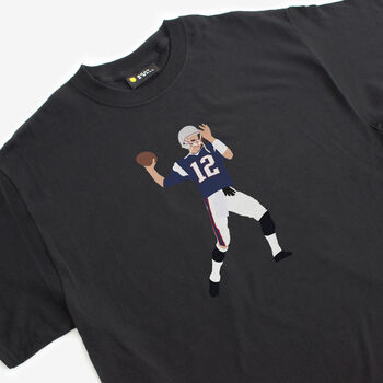 Tom Brady New England Patriots T Shirt, 3 of 4