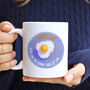 Personalised Sunny Side Up Mug, thumbnail 1 of 3