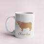 Highland Cow Personalised Mug, thumbnail 3 of 3