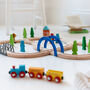 Personalised Wooden Big Journey Train Set, thumbnail 4 of 6