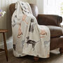 Cozy Cat Clowder Comfort Supersoft Throw, thumbnail 1 of 5