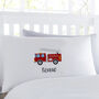 Personalised Fire Engine Pillowcase, thumbnail 1 of 2