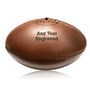 Personalised Vintage Full Cowhide Leather Rugby Ball, thumbnail 6 of 7