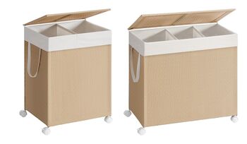 Laundry Sorter Basket With Wheels Lid, 7 of 7