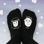 Personalised Lets Face It Socks, thumbnail 1 of 7