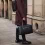 Men’s Personalised Tailored Luxe Weekender Bag, thumbnail 4 of 10