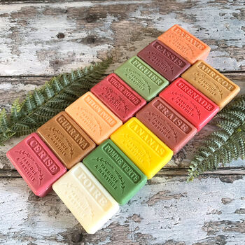 Three ‘Fruity’ Fragranced Handmade French Soaps, 5 of 10