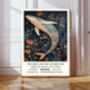 Natural History Museum Botanical Whale Art Print, thumbnail 1 of 4
