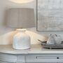 Abell Cement Effect Table Lamp, thumbnail 1 of 5