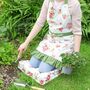 Personalised Helmsley Blush Gardening Apron, thumbnail 3 of 8